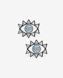 Evil Eye Tops (Black)