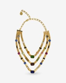 3 Layered Candy Necklace (GOLD)