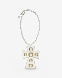 Polki Pope Medallion Necklace