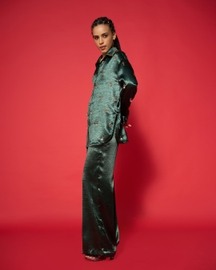 Elka Embroidered Shirt With Pants