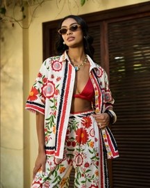 Blair Embroidered Shirt with Pants