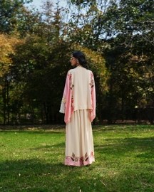 Percy Embroidered Cape with Pants