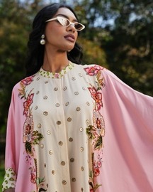 Percy Embroidered Cape with Pants