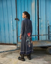 Maria Embroidered Maxi Dress