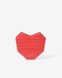 Louv Heart Bag – With Crossbody Strap and Gold Braided Shoulder Chain