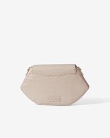 Lusso Structured Bag – With Crossbody Strap & Gold Braided Shoulder Chain