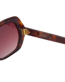 William S. Tortoise Shell Brown Sunglasses