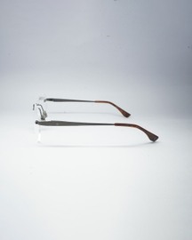 Yin Gun Metal With Demi Tips Spectacles