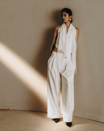 Halter Scarf Waistcoat