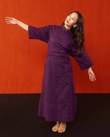 Kham Chuba OS Tie Dress