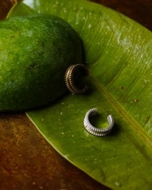 Granulated Edge Ear Cuffs