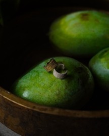 Granulated Ear Cuffs