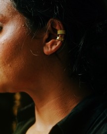 Granulated Ear Cuffs