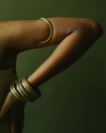 Mango Bangle - Rounded