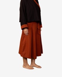 Padma Box Pleated Skirt