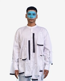Gathered Ruffle Shirt
