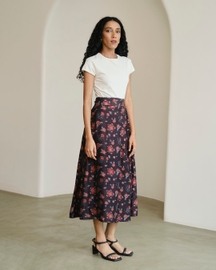 Rosa Silk Skirt