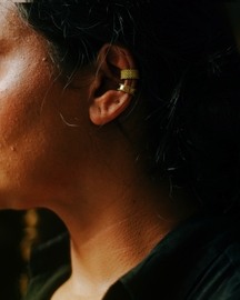 Granulated Edge Ear Cuffs