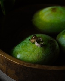 Granulated Ear Cuffs