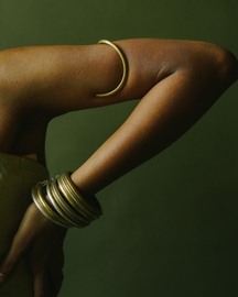 Mango Bangle - Rounded