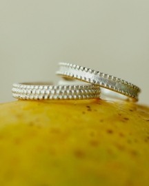 Rawa Midi Ring with 2 Layer Granulation