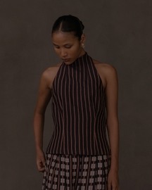 Striped Halter Top