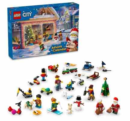LEGO | LEGO City Advent Calendar 2024 60436 (195 Pieces), 5Y+