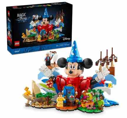 LEGO | LEGO Ideas Magic of Disney Set, Gift for Adults 21352, 18Y+