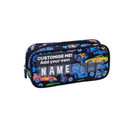 Smiggle | Smiggle Playtime Cruiser Id Pencil Case Black for Kids 3Y+