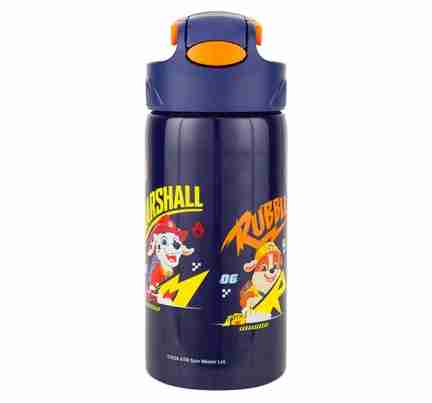 Paw Patrol | Striders Paw Patrol 400 ml Vacuum Insulated Sipper Bottle | Keeps Drinks Hot & Cold | Kids Water Bottle for Kids 3Y+