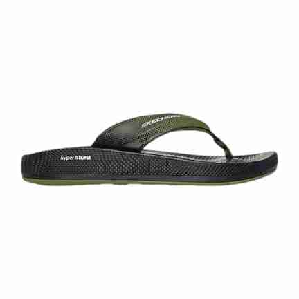 Skechers | Skechers  Mens HYPER SLIDE - SIMPLEX 2 Olive Black Sports Sandals