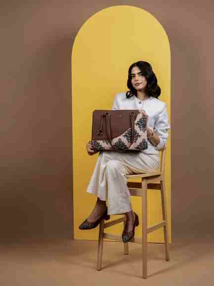 ZOUK | Mughal Motif Office Essential Bag
