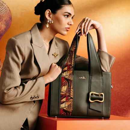 ZOUK | Midas Kalki Office Bag (Olive)