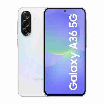 Samsung Galaxy A36 5G (8GB RAM, 128 GB) Awesome White