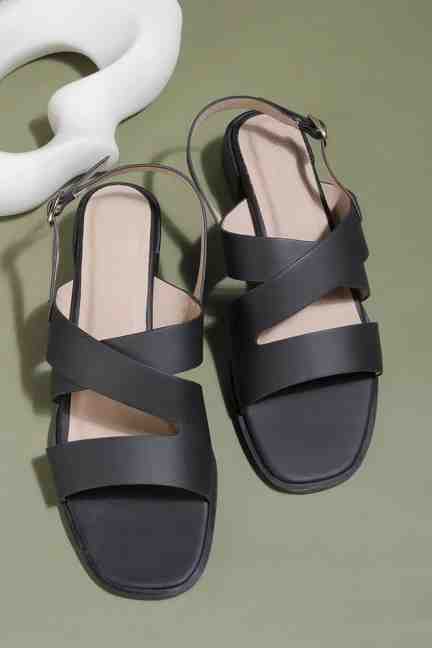 Allen Solly | Women Black Casual Heels
