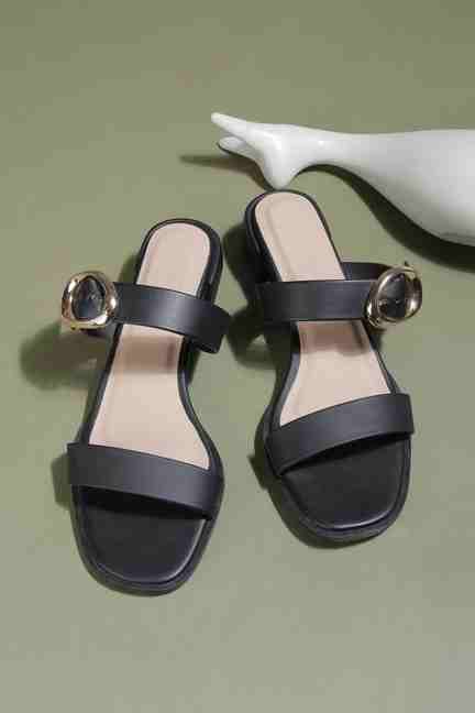 Allen Solly | Women Black Casual Heels