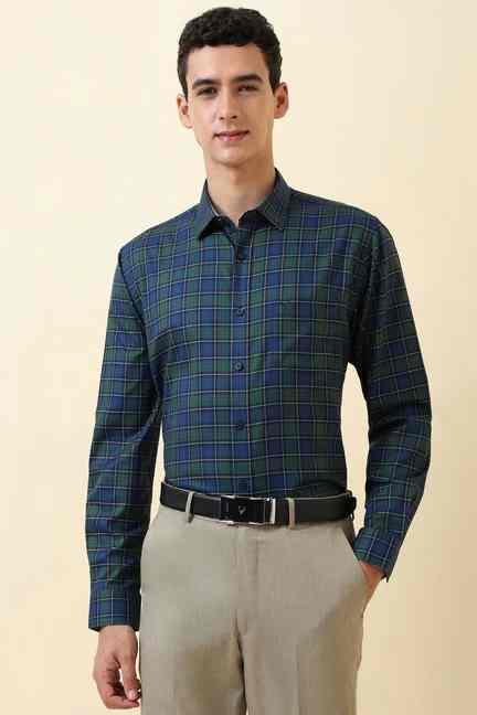Allen Solly | Men Multi Check Full Sleeves Formal Shirt