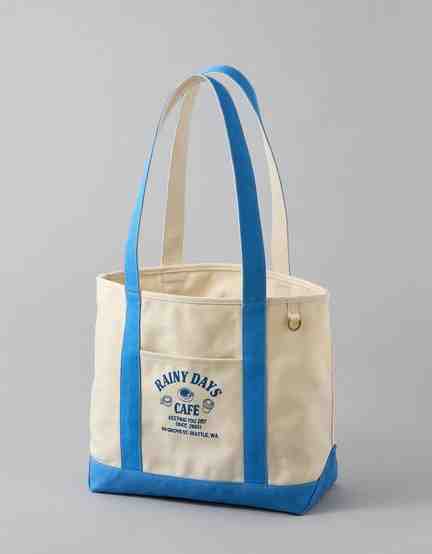 American Eagle | AE Cotton Canvas Rainy Day Cafe Tote Bag