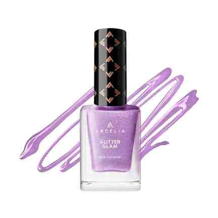ARCELIA | Glitter Glam Nail Enamel - Glitter Bae Purple No.101, 9ml