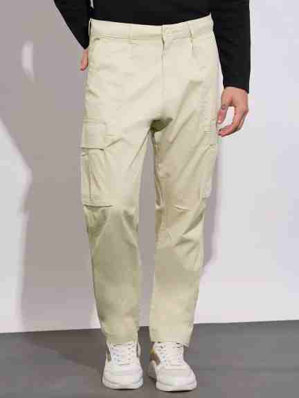 Being Human | Being Human Mens Khaki Slim Fit Cargos