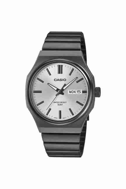 ENTICER MEN 44.5x37.5x8.4 mm Silver Dial Stainless Steel Analogue Watch For Men - A2418