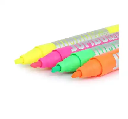 Hamster London | Hamster London Jumbo Markers Set of 4 for Kids age 3Y+