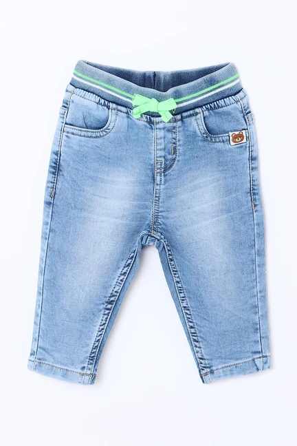 Karrot | Solid Poly Cotton Regular Fit Infant Boys Jeans
