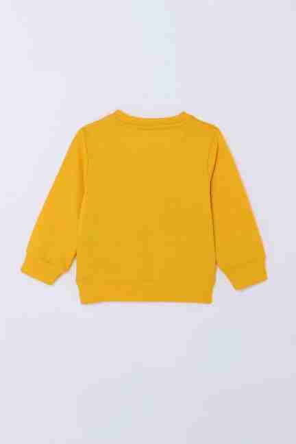Karrot | Solid Cotton Round Neck Infant Boys Sweatshirt