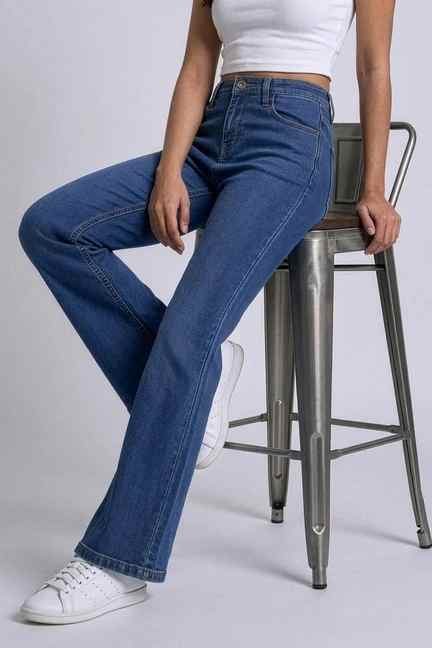 Life | High Rise Cotton Regular Fit Women's Jeans