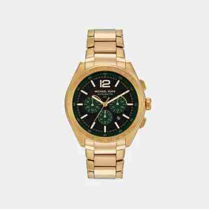 Michael Kors | Accelerator 2.0 Men Quartz Black Dial Chronograph Stainless Steel Watch MK9177