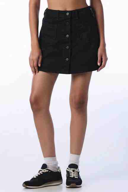 ONLY | Regular Fit Mini Cotton Women's Casual Wear Skorts