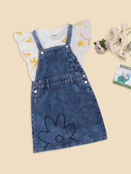 Pantaloons Junior | PrintedBlueDresses