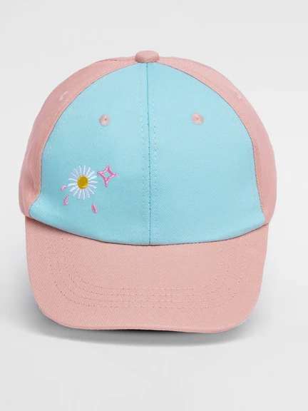 Pantaloons Junior | Pink Two-Tone Cap