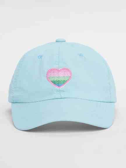 Pantaloons Junior | Blue Heart Motif Cap